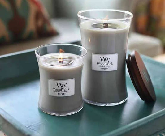 WoodWick Fireside Candle