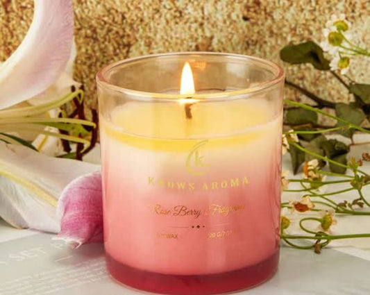 Rose Berry Fragrance Candle