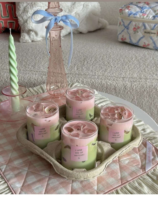 Strawberry Matcha Candle