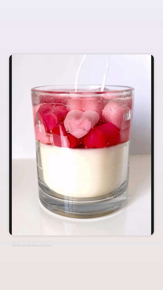 Strawberry Bubble Candle
