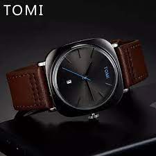 TOMI BLACK DIAL WATCH